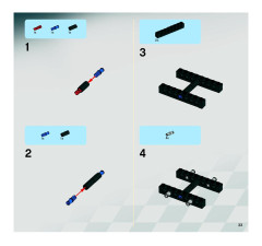 LEGO 8864 instructions page 33 – build guide