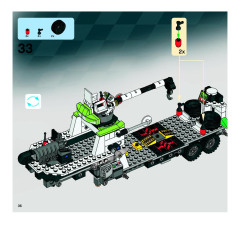 LEGO 8864 instructions page 36 – build guide