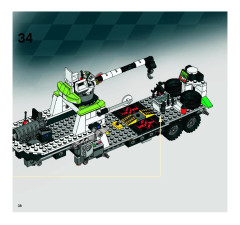 LEGO 8864 instructions page 38 – build guide
