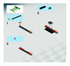 LEGO 8864 instructions page 47 – build guide