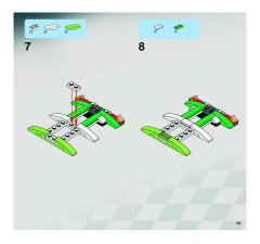 LEGO 8864 instructions page 49 – build guide