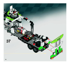 LEGO 8864 instructions page 50 – build guide