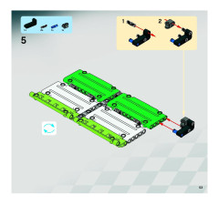 LEGO 8864 instructions page 53 – build guide