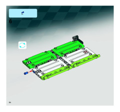 LEGO 8864 instructions page 54 – build guide