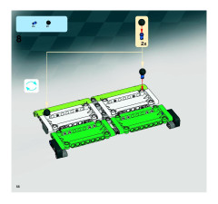 LEGO 8864 instructions page 56 – build guide