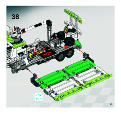 LEGO 8864 instructions page 57 – build guide