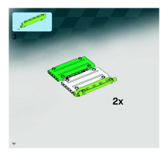 LEGO 8864 instructions page 60 – build guide