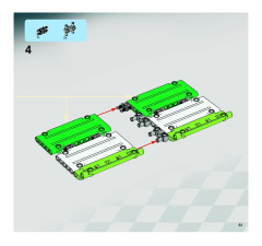 LEGO 8864 instructions page 61 – build guide