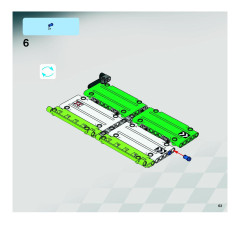 LEGO 8864 instructions page 63 – build guide