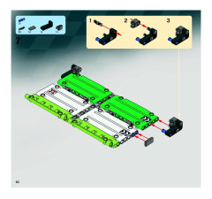 LEGO 8864 instructions page 64 – build guide