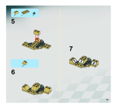 LEGO 8864 instructions page 69 – build guide