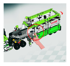 LEGO 8864 instructions page 71 – build guide