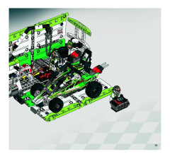 LEGO 8864 instructions page 73 – build guide