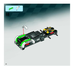 LEGO 8864 instructions page 20 – build guide