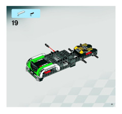 LEGO 8864 instructions page 21 – build guide