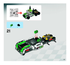 LEGO 8864 instructions page 23 – build guide