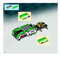LEGO 8864 instructions page 24 – build guide
