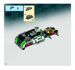 LEGO 8864 instructions page 28 – build guide