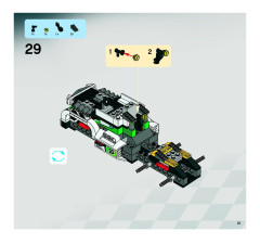 LEGO 8864 instructions page 31 – build guide