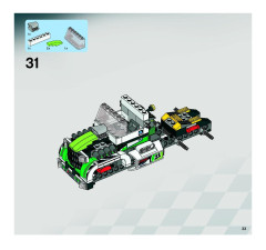 LEGO 8864 instructions page 33 – build guide