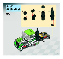 LEGO 8864 instructions page 37 – build guide