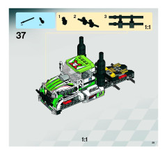 LEGO 8864 instructions page 39 – build guide