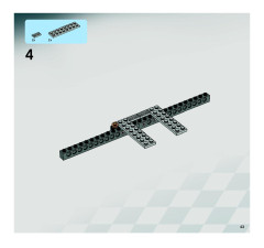 LEGO 8864 instructions page 43 – build guide