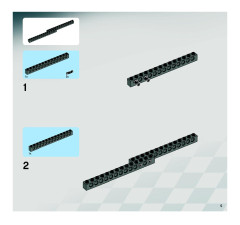 LEGO 8864 instructions page 5 – build guide