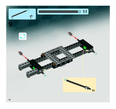 LEGO 8864 instructions page 50 – build guide