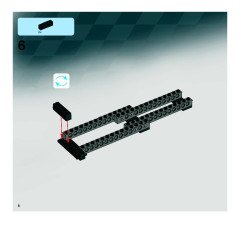 LEGO 8864 instructions page 8 – build guide