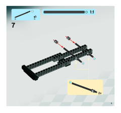 LEGO 8864 instructions page 9 – build guide