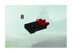 LEGO 8873 instructions page 9 – build guide
