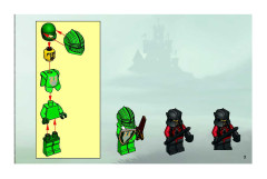 LEGO 8874 instructions page 3 – build guide