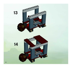 LEGO 8875 instructions page 10 – build guide