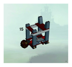 LEGO 8875 instructions page 11 – build guide