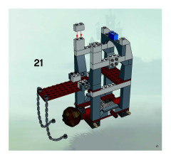 LEGO 8875 instructions page 17 – build guide