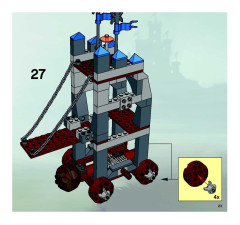 LEGO 8875 instructions page 23 – build guide