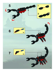 LEGO 8876 instructions page 5 – build guide