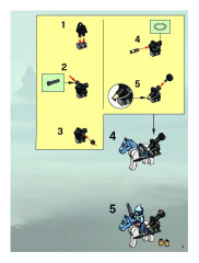 LEGO 8877 instructions page 5 – build guide