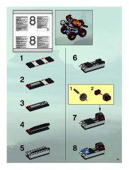 LEGO 8877 instructions page 93 – build guide