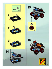 LEGO 8877 instructions page 95 – build guide