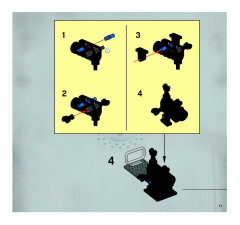 LEGO 8892 instructions page 11 – build guide