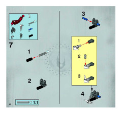 LEGO 8892 instructions page 20 – build guide