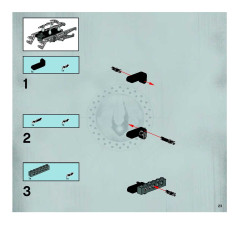 LEGO 8892 instructions page 23 – build guide