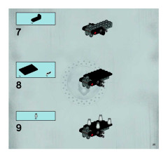 LEGO 8892 instructions page 25 – build guide