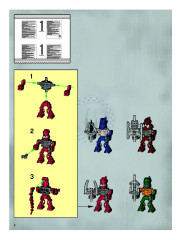 LEGO 8893 instructions page 2 – build guide