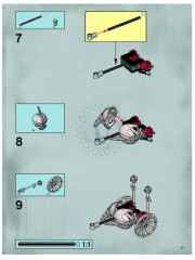 LEGO 8894 instructions page 11 – build guide