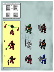 LEGO 8894 instructions page 2 – build guide