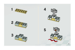 LEGO 8896 instructions page 3 – build guide