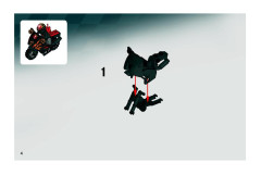 LEGO 8896 instructions page 4 – build guide